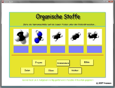 Lernsoftware Organik – Chemieseiten.de